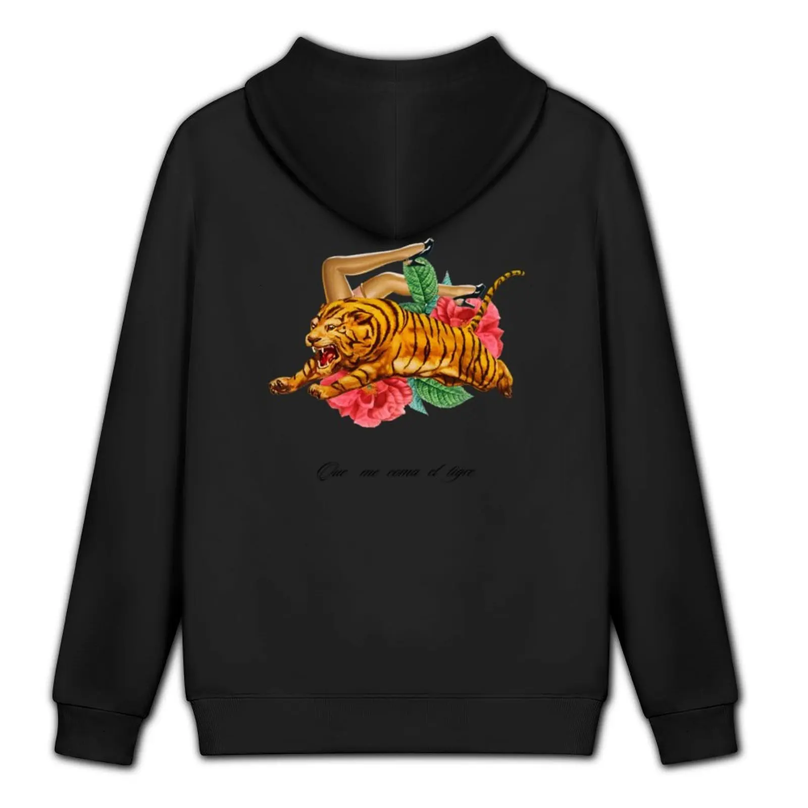 معطف رجالي من que me coma el tigre (Lola Flores) Camiseta Classicica معطف رجالي موضة الخريف منتجات جديدة ملابس رجالي بقلنسوة رجل