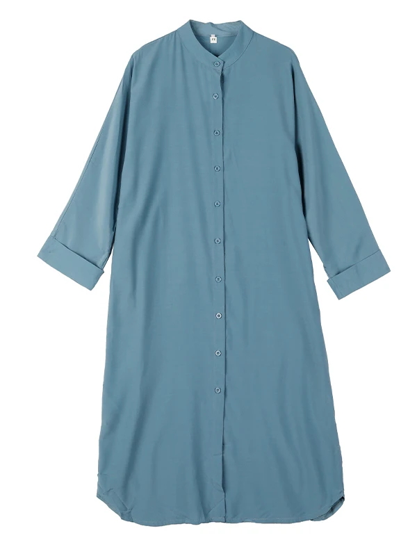 Long Sve Damen irt Dr Hong Kong Sle Loose Fit Split Design Autumn Faion Neu eingetroffenes Kleidungsstück Keine Etikettierung erforderlich