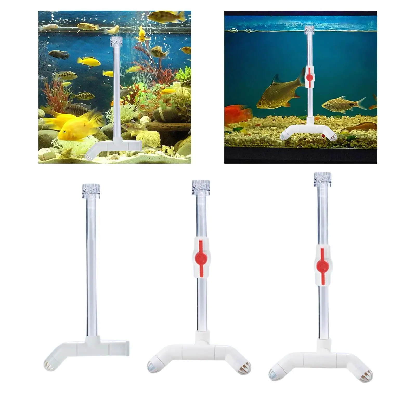 Aquarium Oil Film Skimmer Aquatic Lily Tube Adjust The Flow Lily Pipe Inflow - view 4