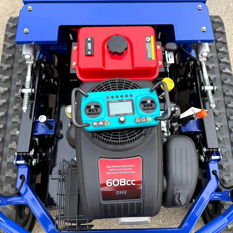 Tosaerba elettrico con telecomando personalizzato, altezza di taglio 20-150 mm ad alta potenza per la cura del prato nel cortile del padiglione del giardino