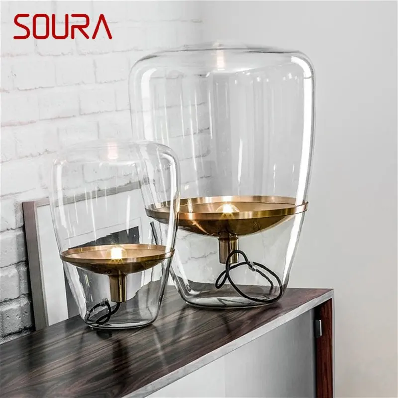 

SOURA Modern Nordic Creative Table Lamp LED Desk Light Decorative for Home Bedroom Living Room