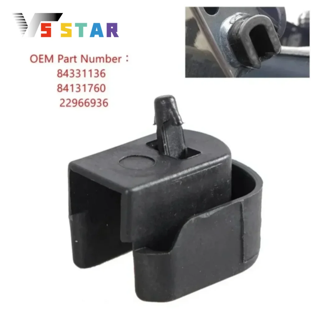 84331136 84131760 22966936 Truck Bed Rear Tailgate Rubber Bushing Lift For 2015-2020 Chevrolet Colorado GMC Canyon Black