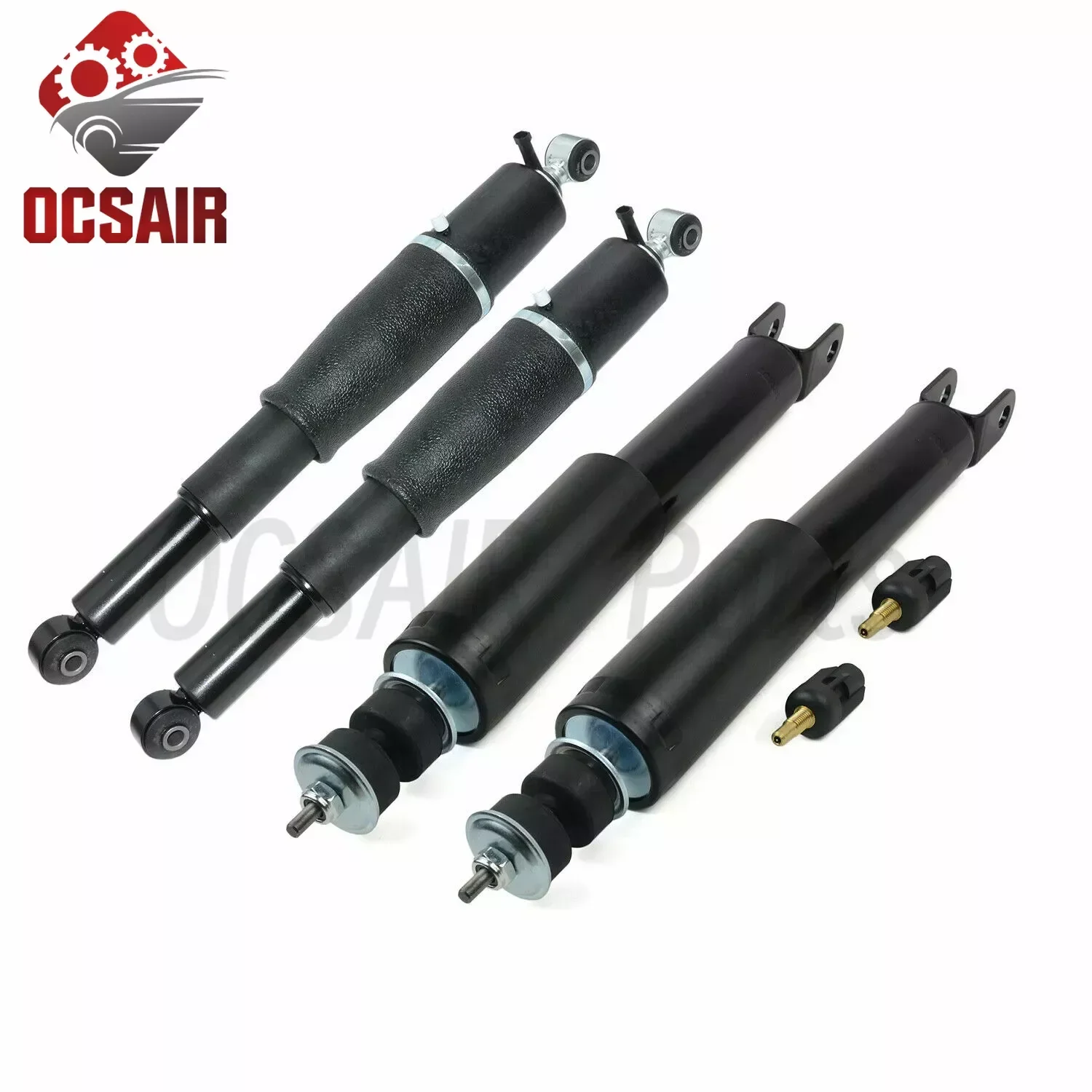 4PCS Front & Rear Air Suspension Struts Shocks For Chevy Suburban GMC Yukon 25979391 22187159