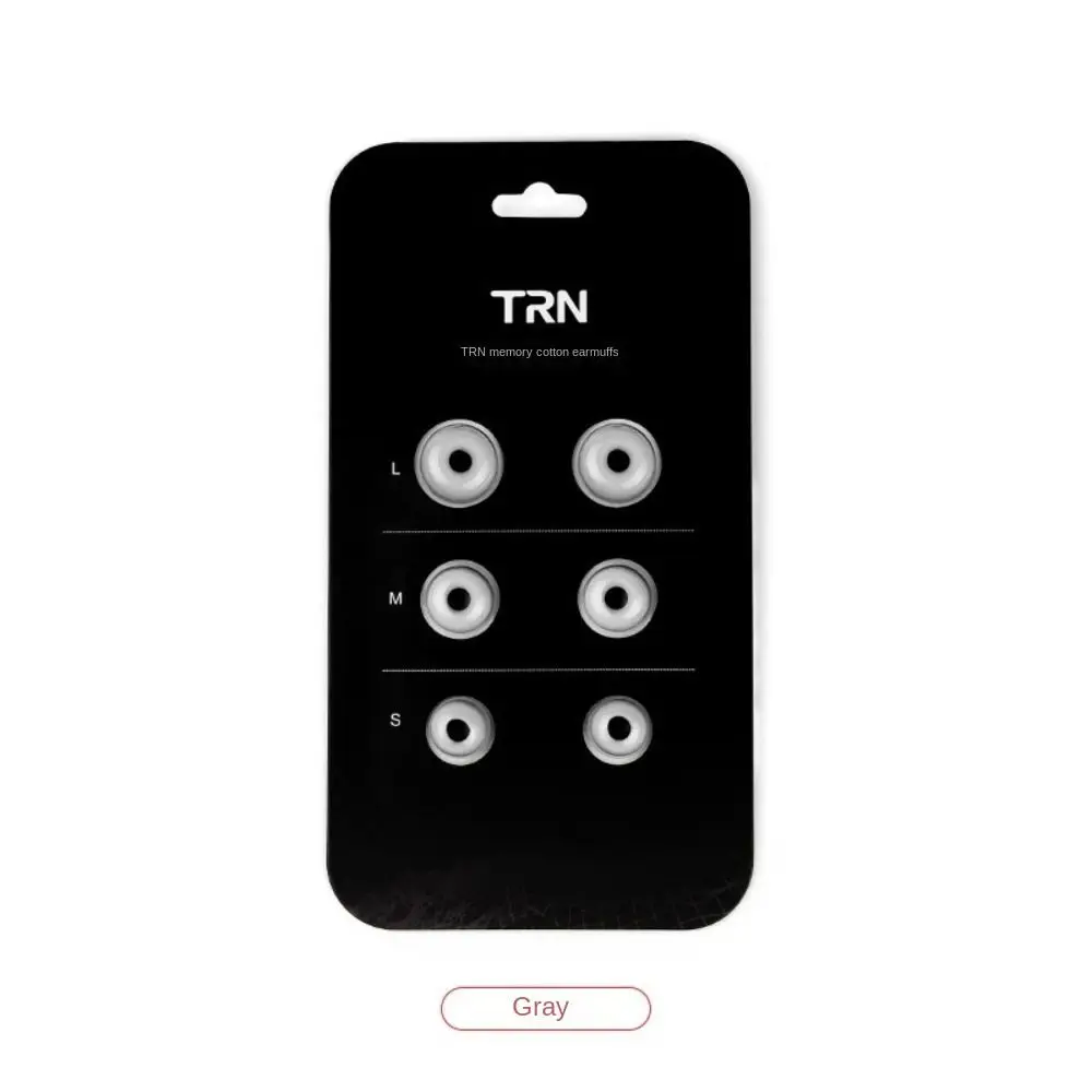 3Pair(6pcs) Universal Noise Isolating Ear Tips Pads Comfortable Upgrade Earbuds for In Earphone Headphones Memory Foam