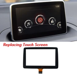 7Inch Contact Screen Panel Glass Digitizer For 2014 2015 2016 Mazda 3 Radio Navigation 7Inch BHP1611J0D YPDMYF-14E800-AE