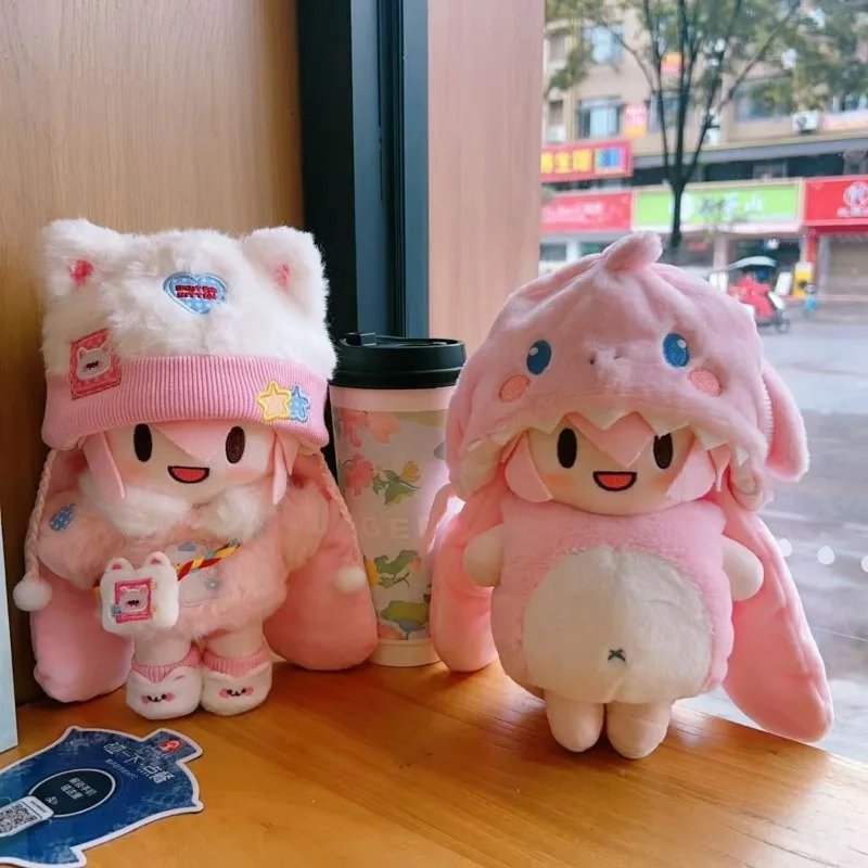 새로운 만화 귀여운 하츠네 미쿠 봉제 인형 사랑스러운 옷 입히기 인형 피규어 선물 장식품 미오미오 아이스크림 세트 크리스마스 선물