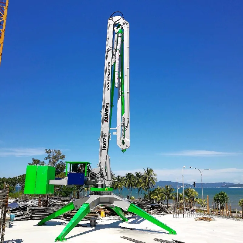 Customized Delivers the Ultimate Spider Concrete Placing Boom for Large Projects