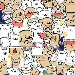 48pcs Surprise Small Gifts, Self-Adhesive Lines Puppy Stickers Can Be Used For Luggage, Mobile Phone Cases And Other Decorations