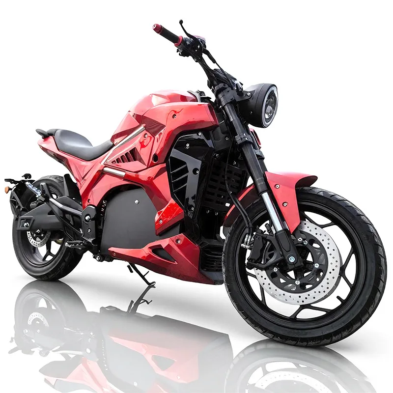 Cruiser Style Electric Motorcycle Hub Motor Belt Drive Popular in Russia