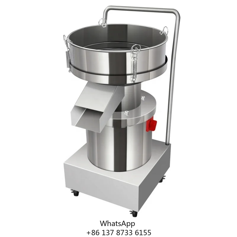 

Small Mini Vibrating Sieve Machine Stainless Steel 304 High Precision Multifunctional Electric Motor 2-2800 Mesh 80-200kg/h