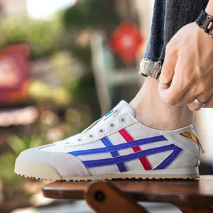 Leichte Slip-on-Turnschuhe für Männer und Frauen, atmungsaktiv, nicht rutsch, lässig, gelb, sport, komfortabel, modisch, sommer 8 Hauptverkauf Tennis lässig gelb - №7