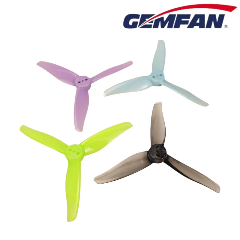 4pcs/2Pairs Gemfan 3016 Propeller 3-Inch 3-Blade PC CW/CCW - 3 Hole 1.5mm Shaft for FPV Racing Drone Mini Quad Props DIY