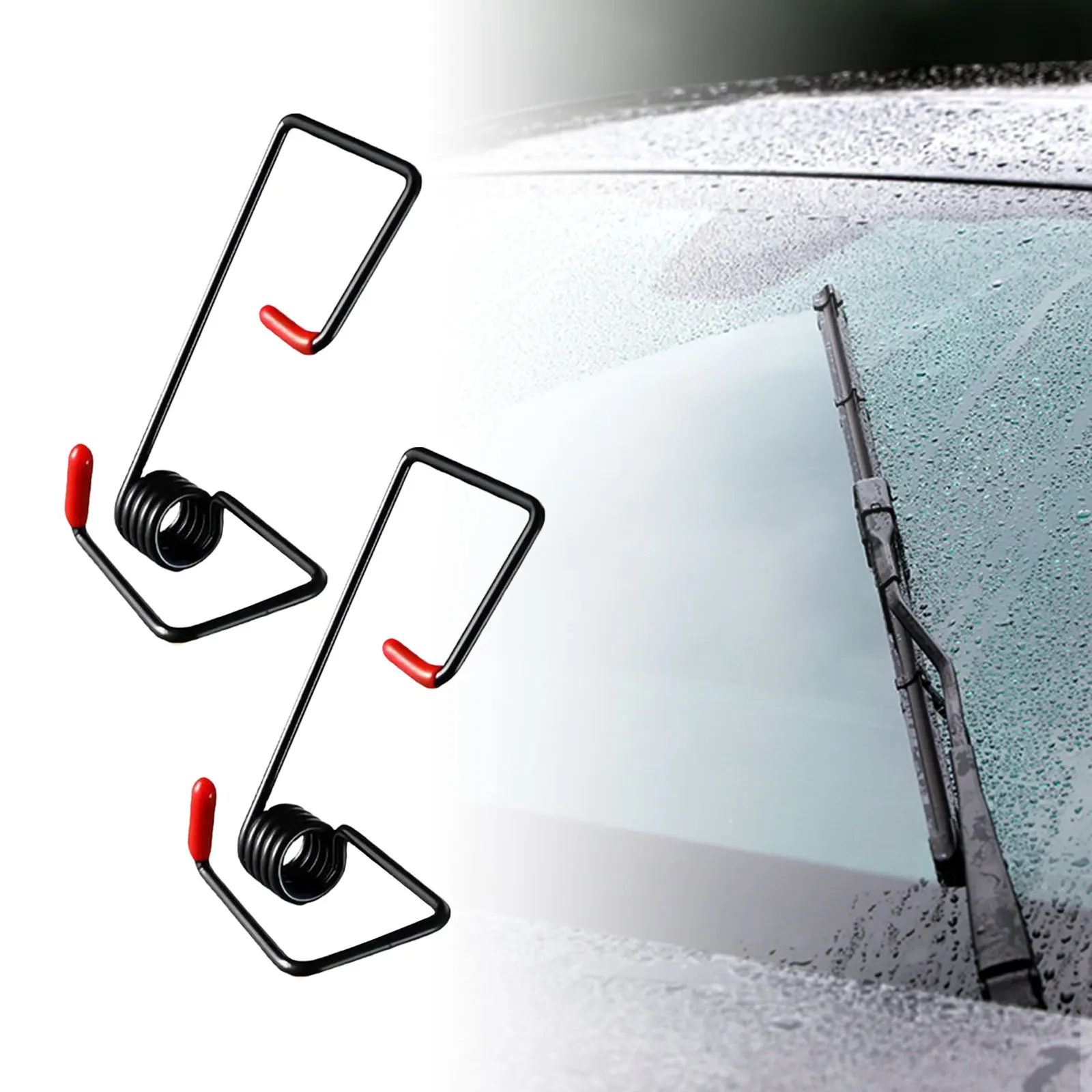 Universal Car Windshield Wiper Arm Pressure Spring Boosters Windshield Wiper Booster Spring Protective Cover Car Accessories