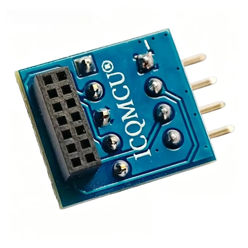 YT 14-Pin STDC14 to 2.54mm JTAG/SWD Breakout Board, Adapter for ST-Link V3 Mini Debugger, STM32 Programming Accessory