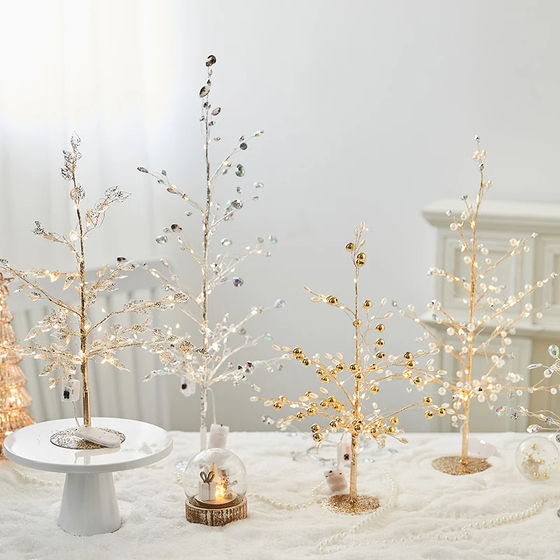 

New Christmas Ins Style Desktop Small Christmas Tree Decoration Window Arbolitos De Navidad Enfeites De Natal Kerstboom Trees