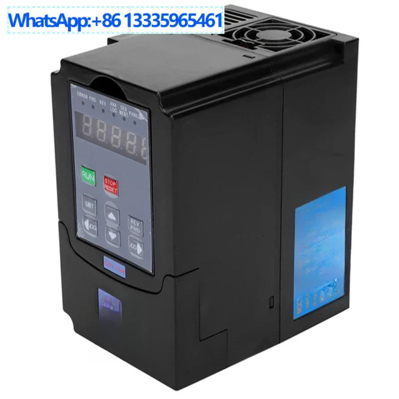 

A2-8015 single-phase three-phase AC 180-250V to three-phase 220V inverter fan motor 1.5KW speed regulation