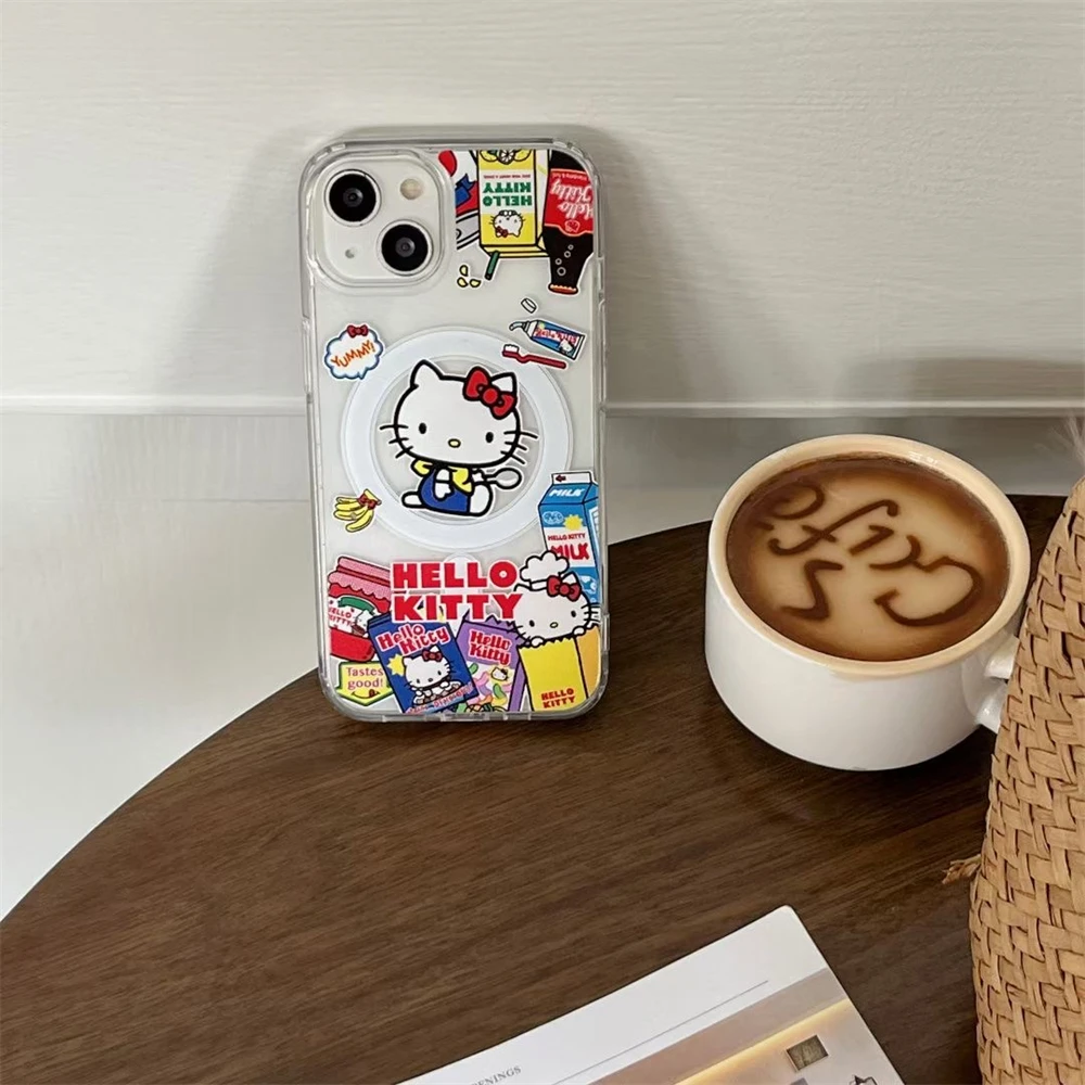 Прозрачный магнитный чехол Magsafe для iPhone 11 12Pro 13Pro Max 14 plus 15 16 e 17, противоударный чехол для беспроводной зарядки