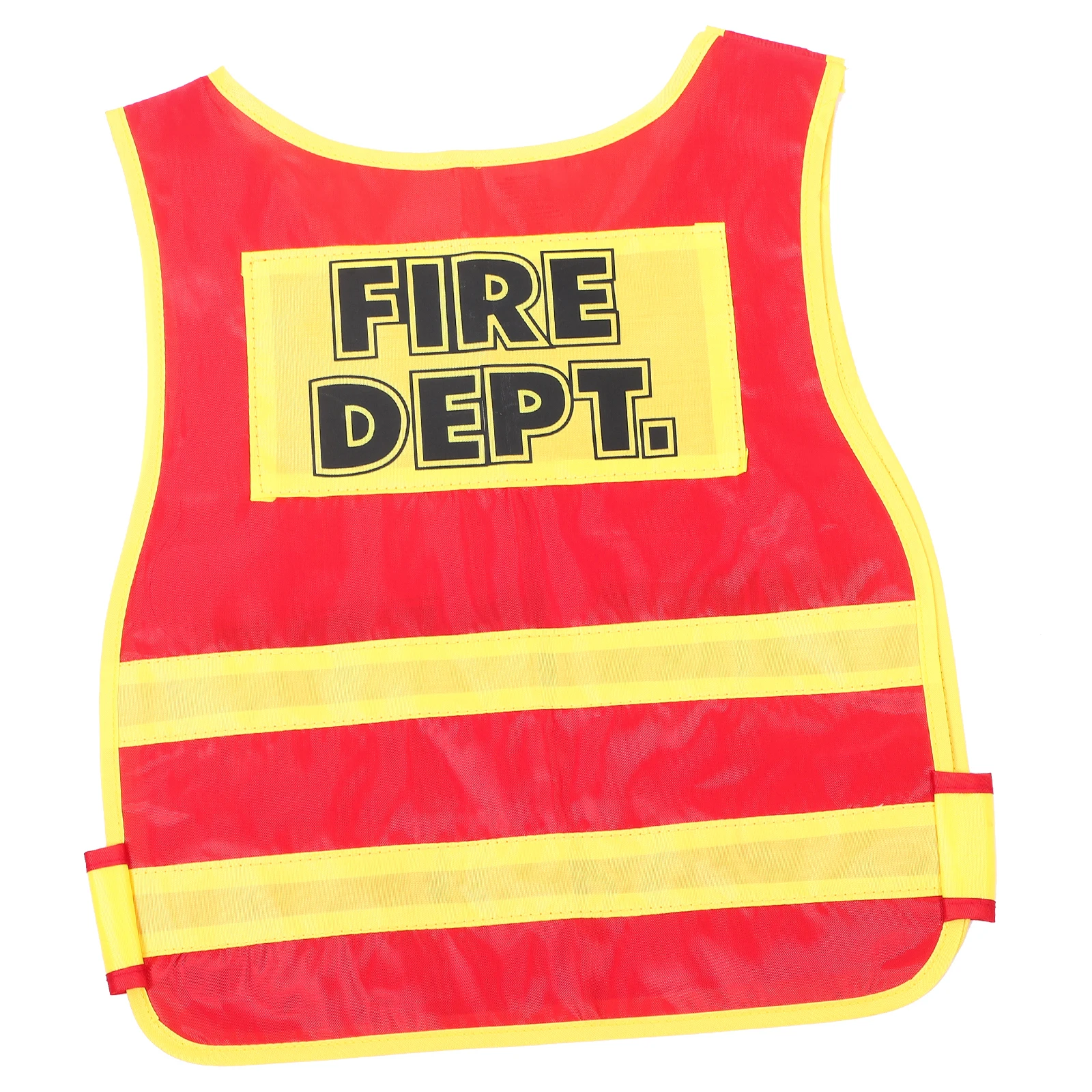 

Firefighter Costume for Kids Toddler Vest Props Soft Fabric Role Play Cosplay Events Child Dress Up Birthday Gifts for children
