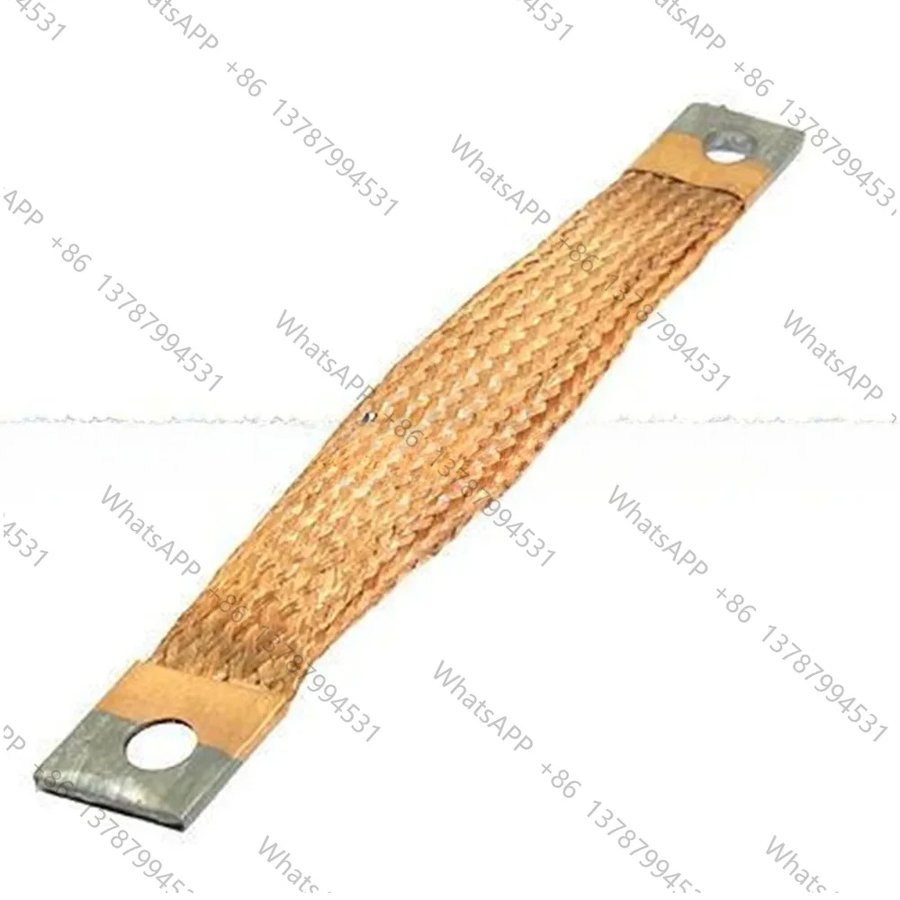 100A/150A/250A/400A/600A Mounting Hole 2 Terminals Copper Braided Wire Connector