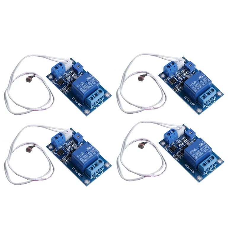 4X 12V Light Control Switch Photoresistor Relay Module Detection Sensor XH-M131