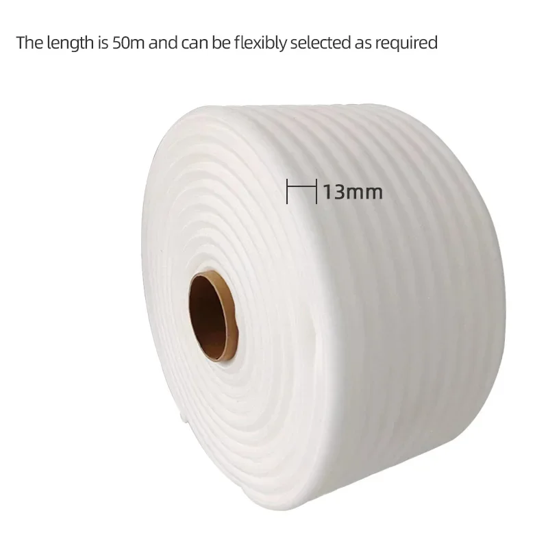 13mm/50m Edge Foam Masking Tape for Car Paint Protection Spray Tool Sponge Tape Door Seal Shelter for Apertures