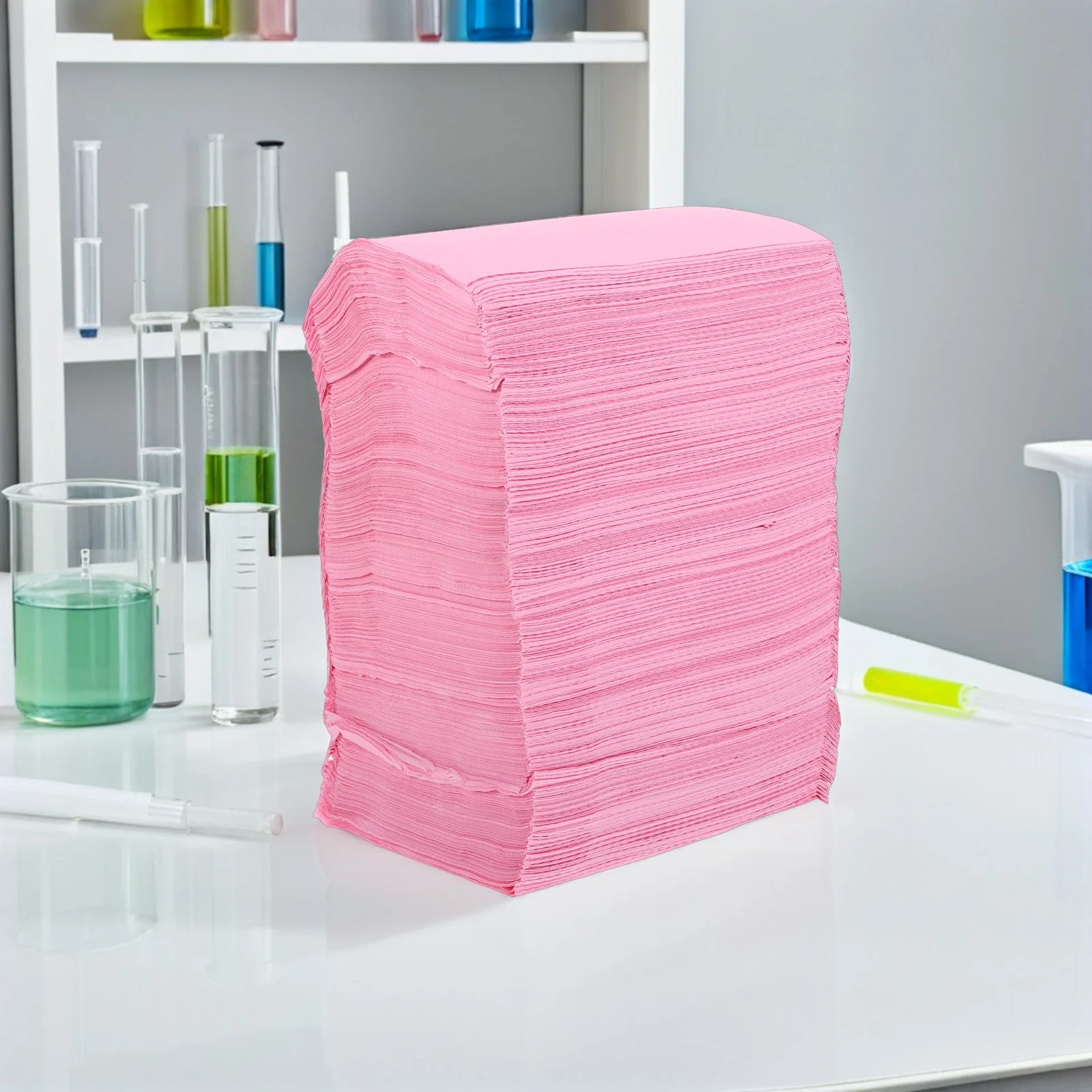 

125Pcs Disposable Dental Bibs Waterproof Paper Bibs for Dental Patients Nail Salons Tattoo Studios Nail Art Desk Mat