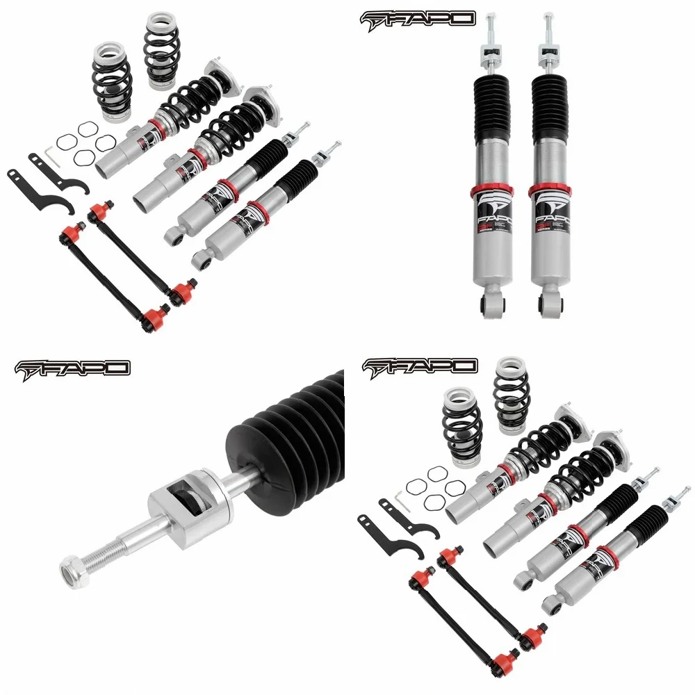 

Skoda Octavia MK2 2004-2013 Coilover Suspension Kit - Adjustable Springs & Shocks for 1.4T/1.8T FWD