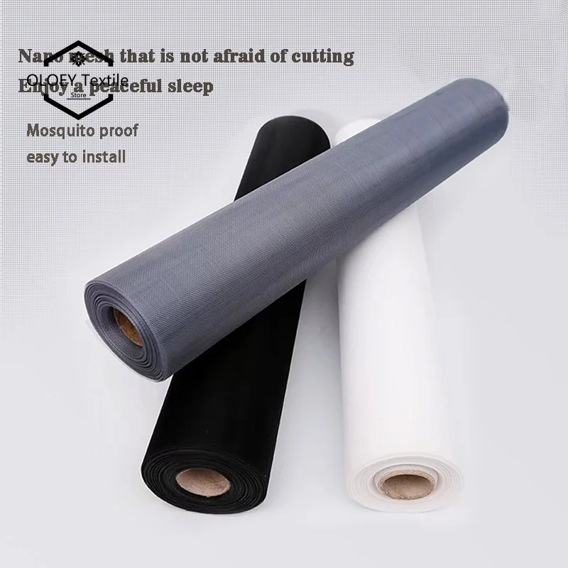 

customizable Window mosquito proof mesh, window screen, self installed insect proof mesh, household dust-proof PP nano mesh