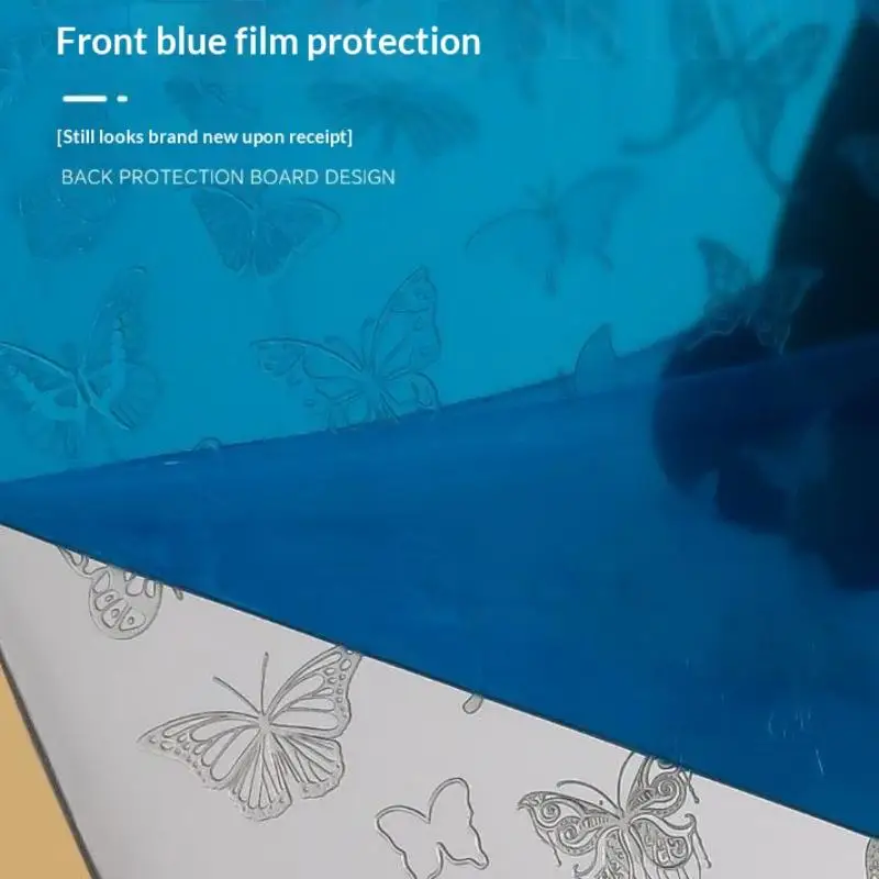 【Y】Butterfly Flower Geometry Nail Stamping Plates Beginner Friendly Nail Art Tools for At Home Manicure Practice Use