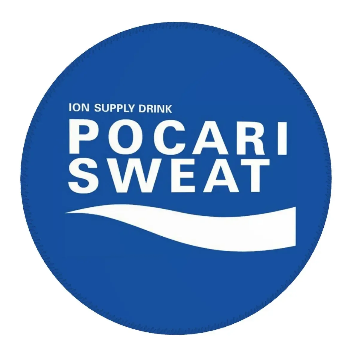 Just Some Pocari Sweat Merch Rundes Mauspad, Computertastatur-Mauspad, Gaming-Laptop-Schreibtischunterlage, Büro-Tischmatten