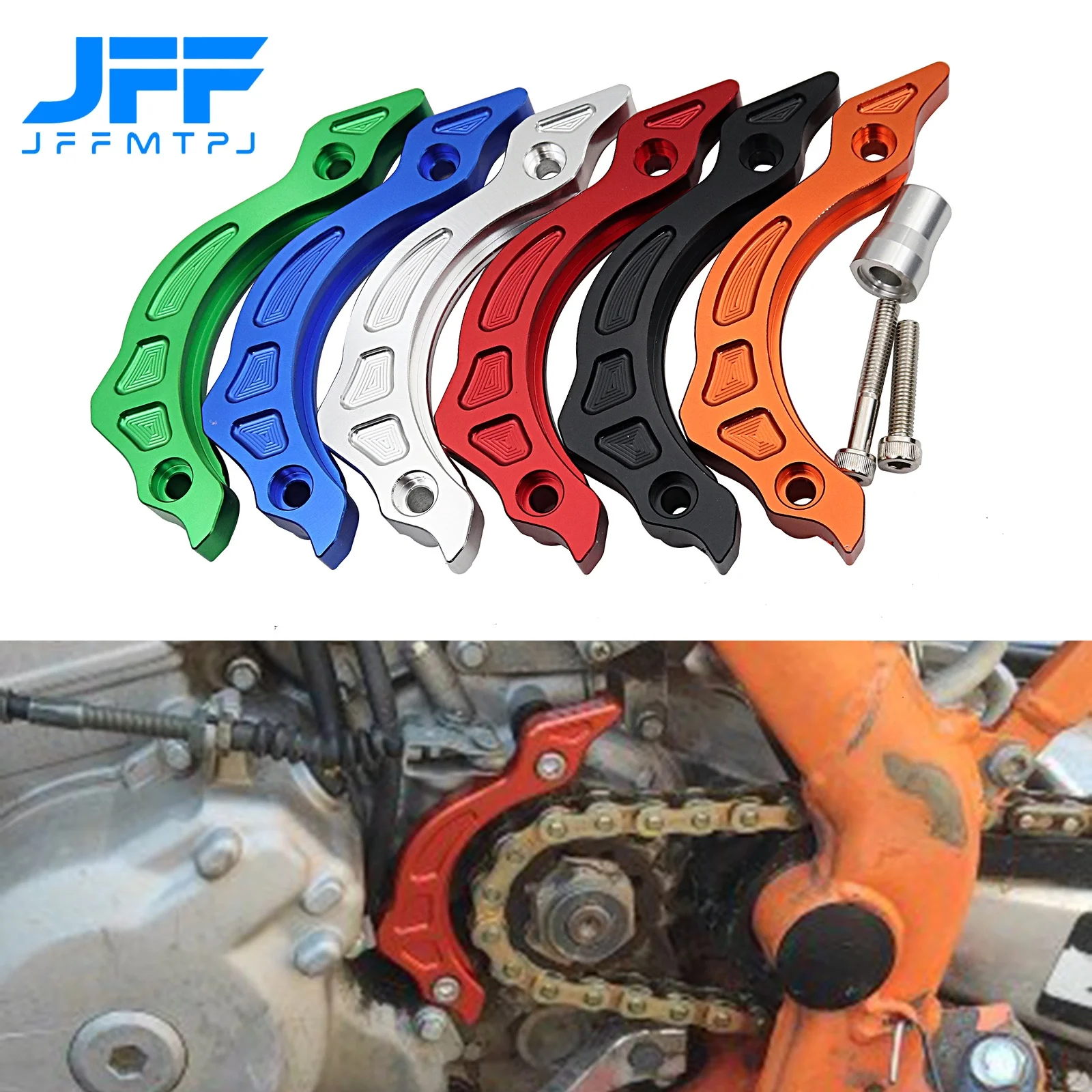 Motorcycle Engine Gear Cover Bezel Chain Protection For Zongshen-Racing NC250 ZS177MM 250cc 4-stroke KAYO T6 K6 BSE Z2 Z4 KEWS