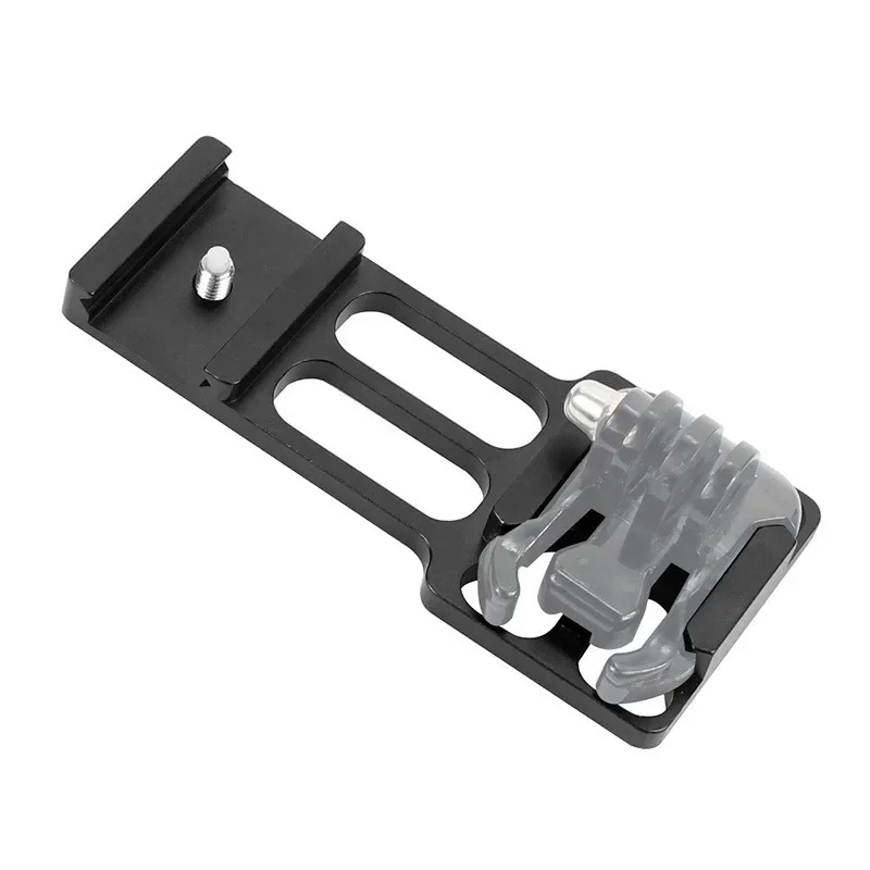 Aluminum Alloy Connector for Hero11 12 Action Cameras 20mm Rail Mount Secured Clamp Lightweight Sports Camera Part