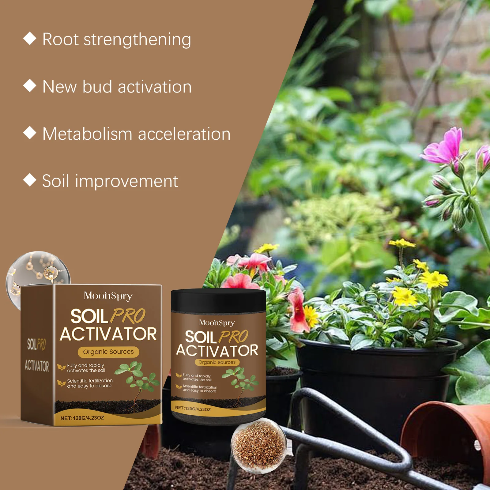 120g Soil Nutrition Powder Boo - Roots Nutrition & Fitness Inglewood Photos 评论和价格