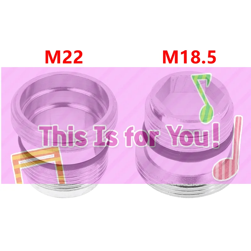 

【HMA】2/4/8Pcs M18.5 To M22 Connectors Kitchen Bubbler Water Purifier Adapter Faucet Extend Length Accessories Parts