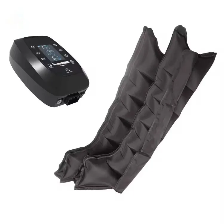 Air Compression Leg Massager, 21x13x8.6cm ABS Sport Recovery Boots, Wireless Leg Air Pressure Massager, Muscle Recovery Boots