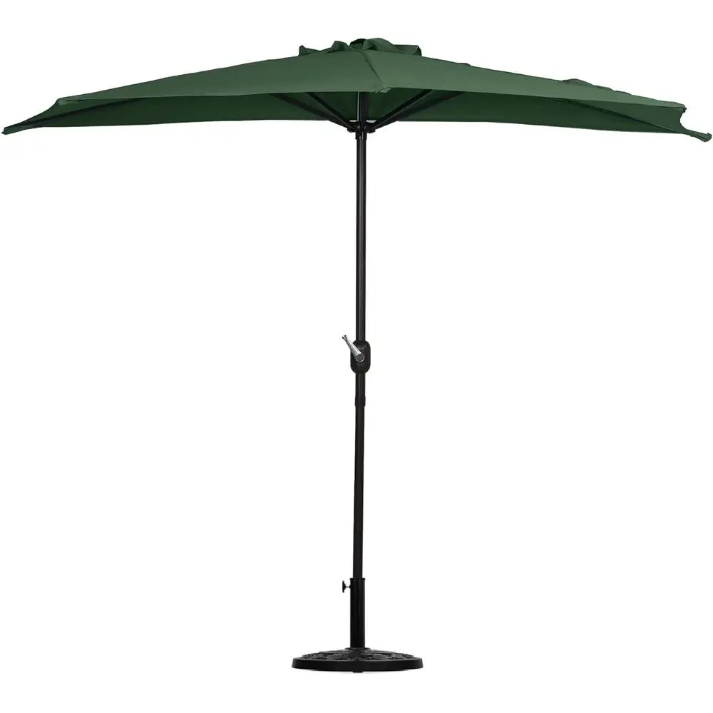 9 Foot Outdoor Patio Aluminum Market Umbrella with Canopy