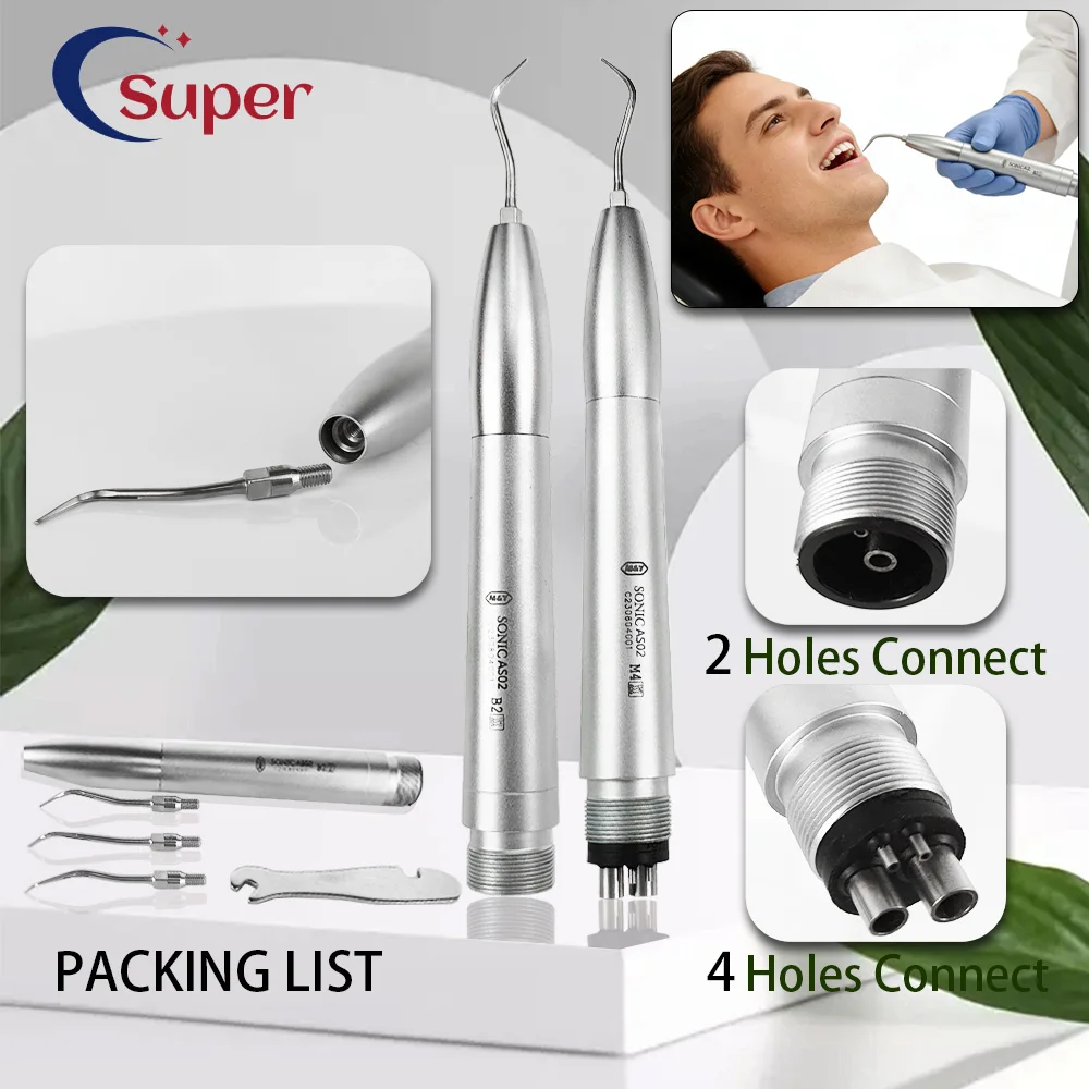 

Dental Air Scaler Endodontics Handpiece Activation Irrigation Perio Scaling with3 Scaler Tips dentistry tool