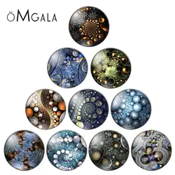 Art Beauty Circle Ball Texture Patterns 10pcs mix 12mm/16mm/18mm/25mm Round photo glass cabochon demo flat back Making findings