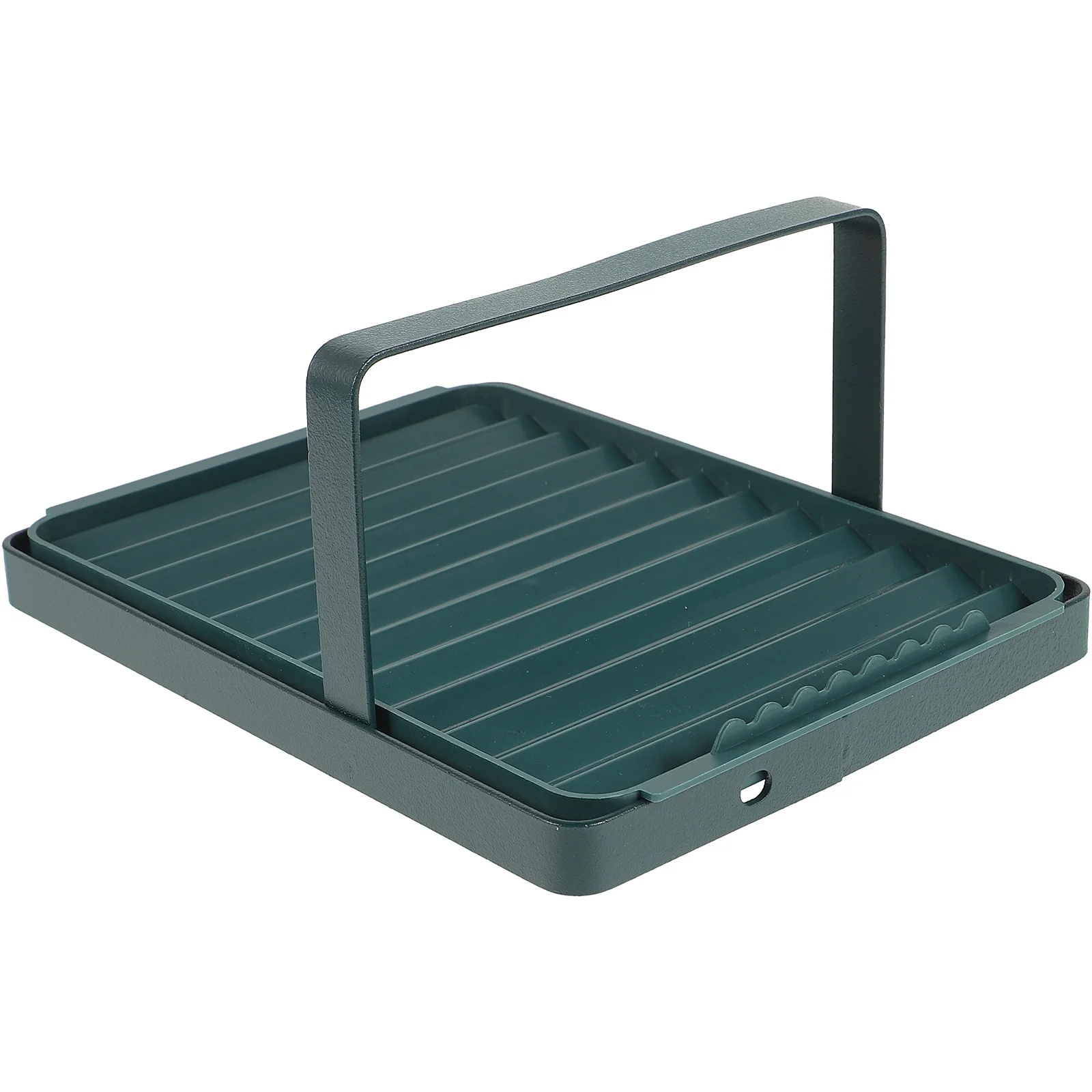 

1Pcs Kitchen Ware Storage Rack Stable Spoon Holder Plastic Iron for Ladle Turner Pot Cover Plastic Turner Storage Shelf
