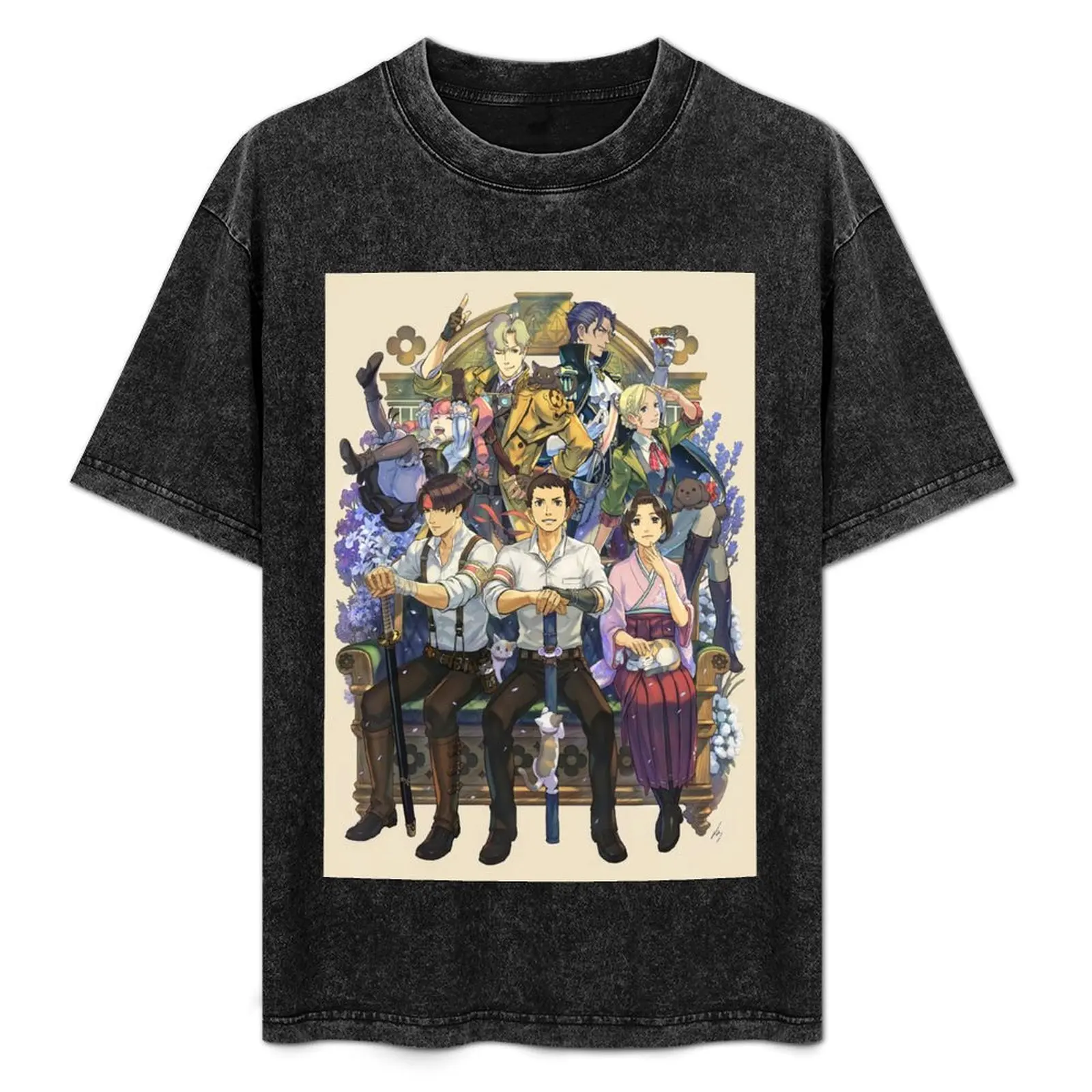 

The Great Ace Attorney 20th Anniversary Special T-Shirt Streetwear Print Tee Shirt