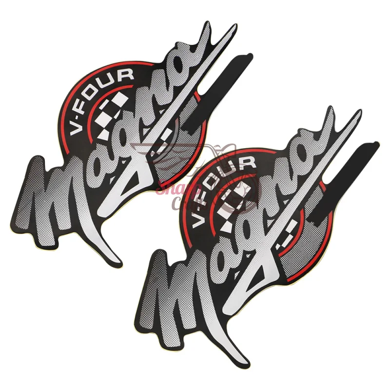 Fuel Gas Tank Emblem Badge Decal Side Stickers  Glue For Honda Magna V-FOUR V25 V30 V42 V45 V65 VT250 VF500 VF700 VF750 VF1100