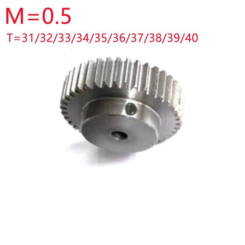 2 قطعة الصلب حفز والعتاد 0.5 متر 31T 31T 32T 33T 34T 35T 36T 37T 38T 39T 40T تتحمل 3/3. معدات 17/4/5/6 مم لإكسسوارات ناقل الحركة