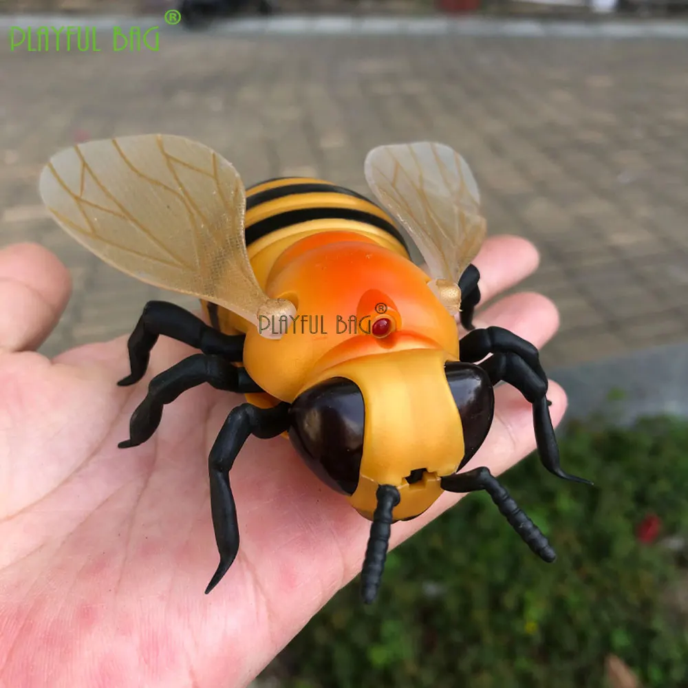 Trick Electric Infrared Remote Creative Simulation bee Robotic Control Mini Gift Adult Prank Insect Model Kids Toy VG240
