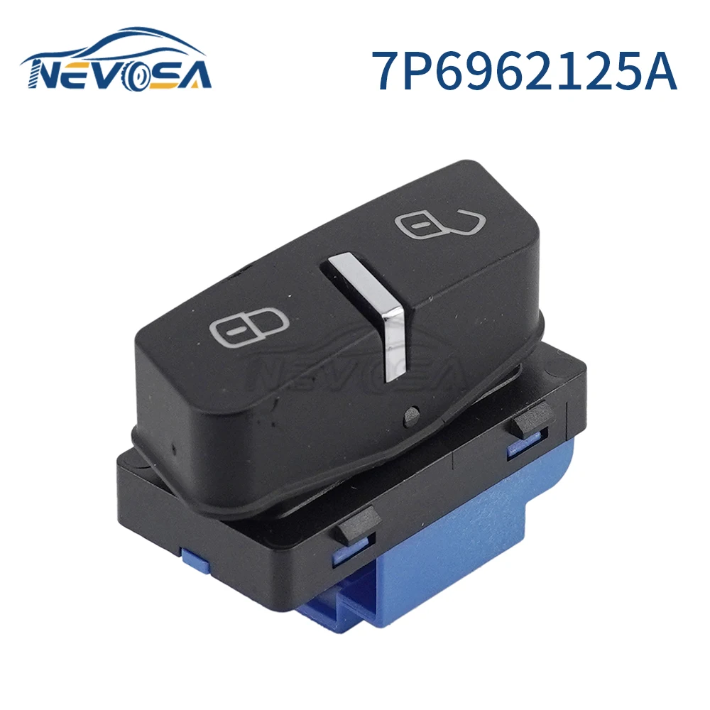 

7P6962125A Driver Side Door Central Lock Switch Button For VW Touareg 2011 2012 2013 2014 2015 2016 2017-18 7P6 962 125A 4Pins