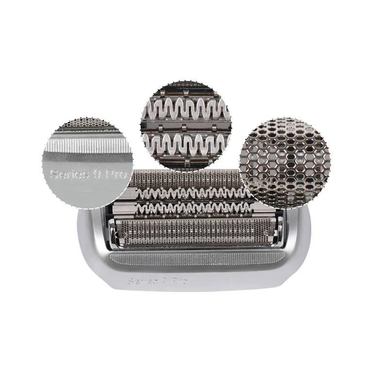 

Сменная головка для электробритвы, совместимая с Braun Series 9 Pro 94M Silver Net 9030S 9030S 9040s 9050CC 9070CC 9075CC