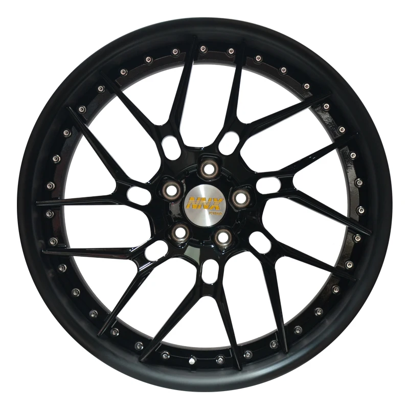 

2 Pieces Forged Wheel Customized Forged Aluminum Alloy Wheel Rims Car Wheels 4x100 5x100