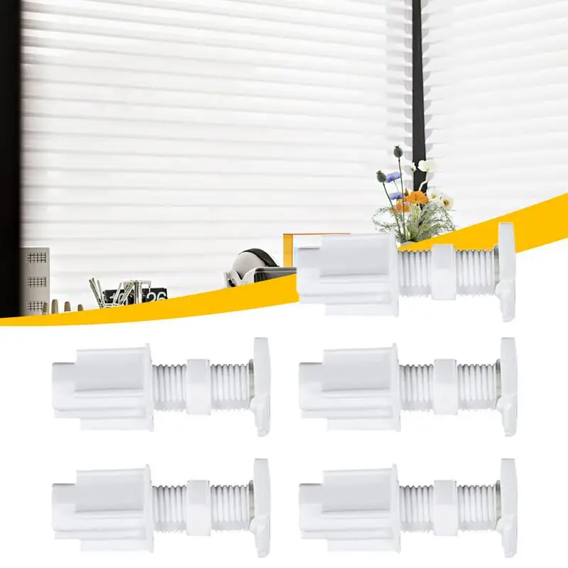 Shutter Installation Code 5X Louver Brackets Vertical Replacement Part Set For Home Living Room Bedroom Bathroom