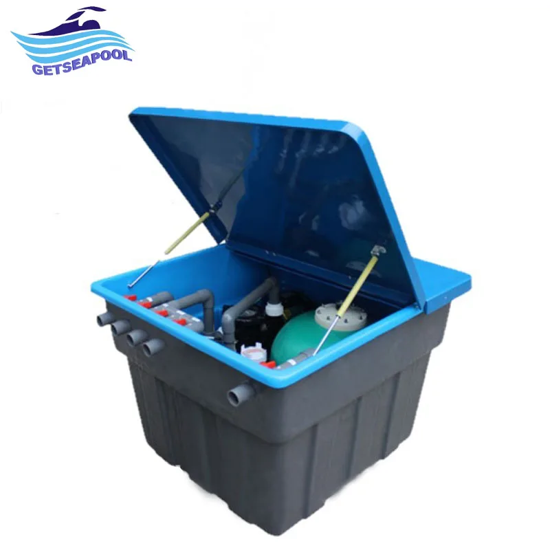 Inground Swimming Pool Filter Systems/Sand Filter Filtration Pump Combo Fiberglass Automatic Backwash Pool Equipment