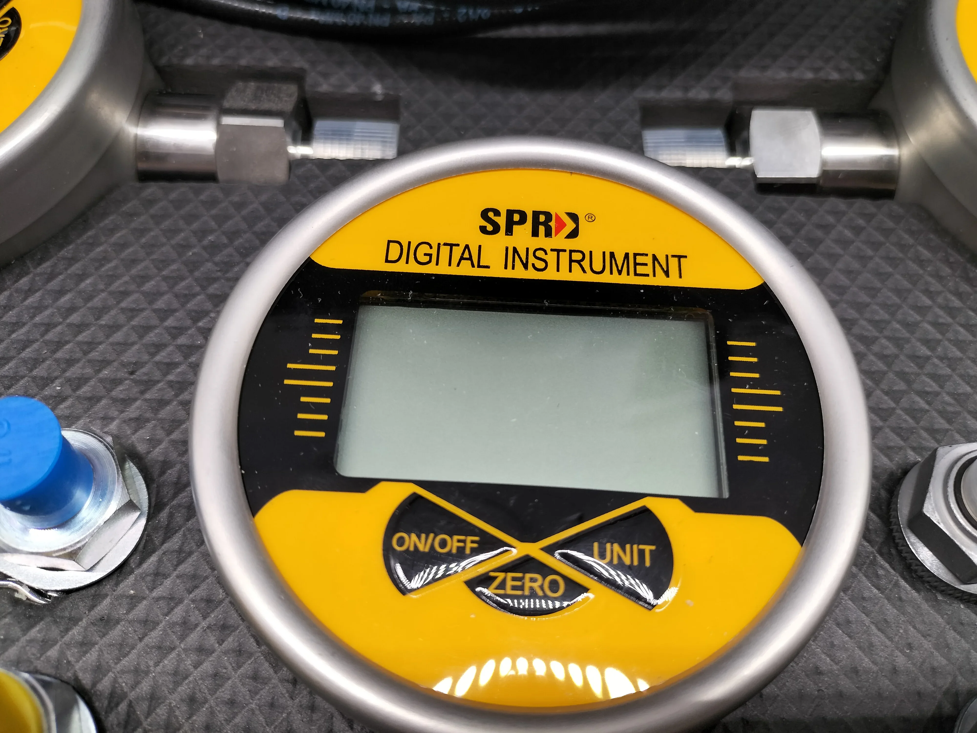 Gute Qualität universelle digitale Manometer Messgeräte Test werkzeug digitaler Hydraulik druck 3 Gauge Testkit