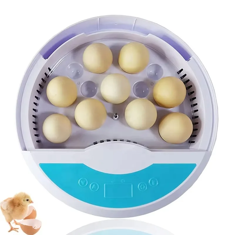 Newst Fully Automatic LED 9 Temperature Egg Incubator Humidity Poutry Brooder Farm Chick Quail Hatchery Machine Egg Incubator